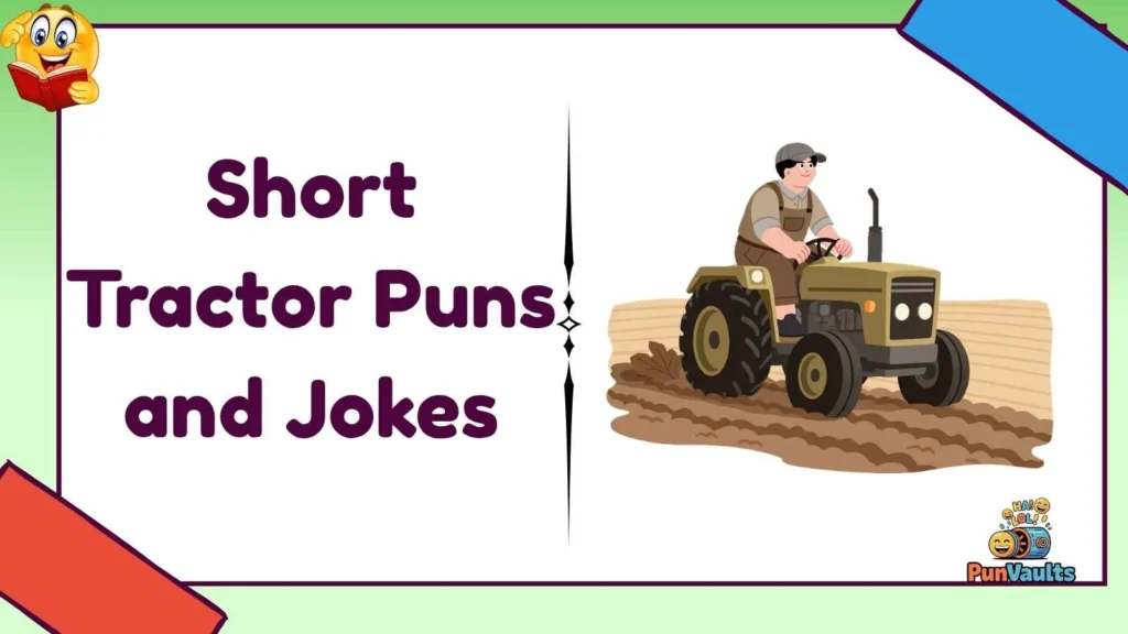 Short Tractor Puns and Jokes