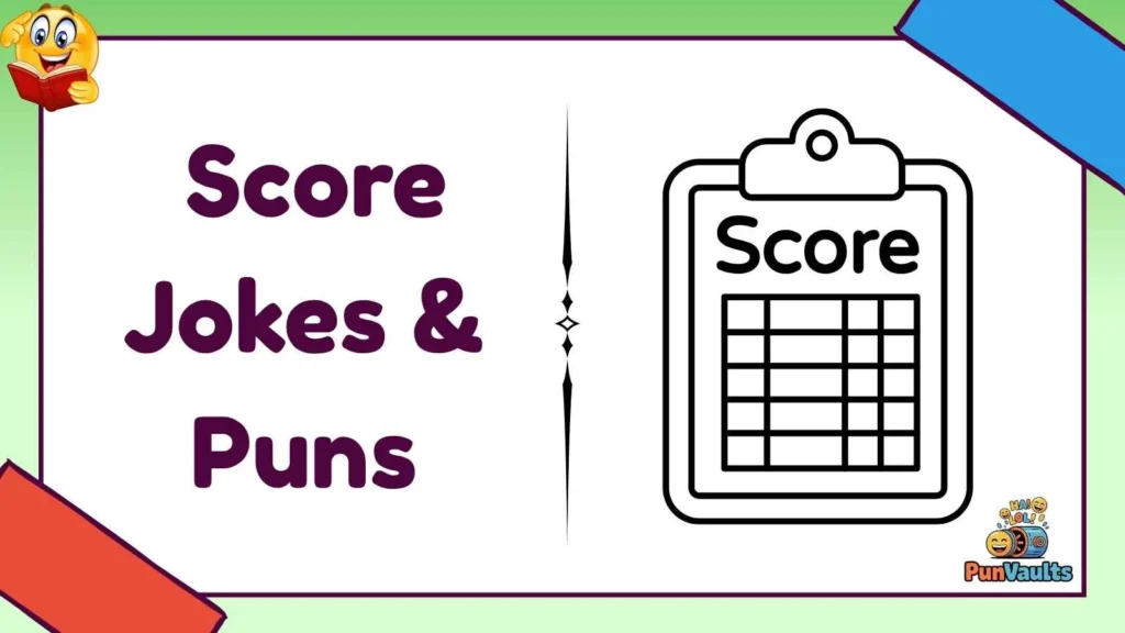score jokes and puns